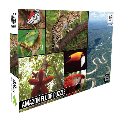 WWF 48 Piece Floor Puzzles - Hooked On Learning