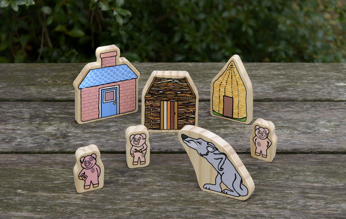 Yellow Door Wooden Character Sets - Hooked On Learning