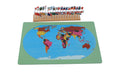 World Map with Flags