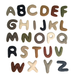 Papoose Felt Alphabets-Uppercase