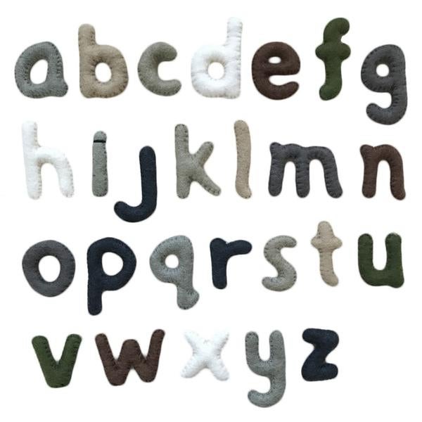 Papoose Felt Alphabet-Lowercase
