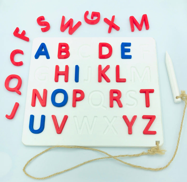 Alphabet Tracing Board-Print
