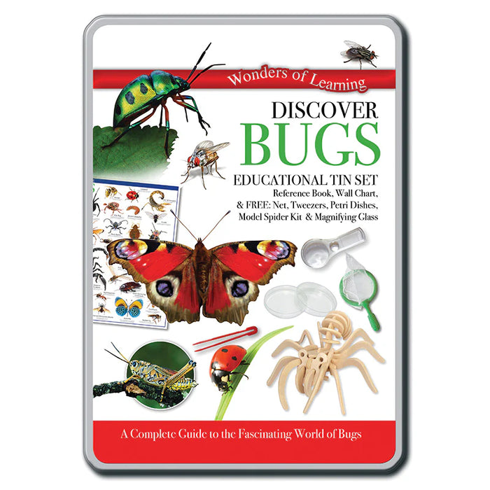 Wonders of Learning: Discover Bugs Educational Tin Set