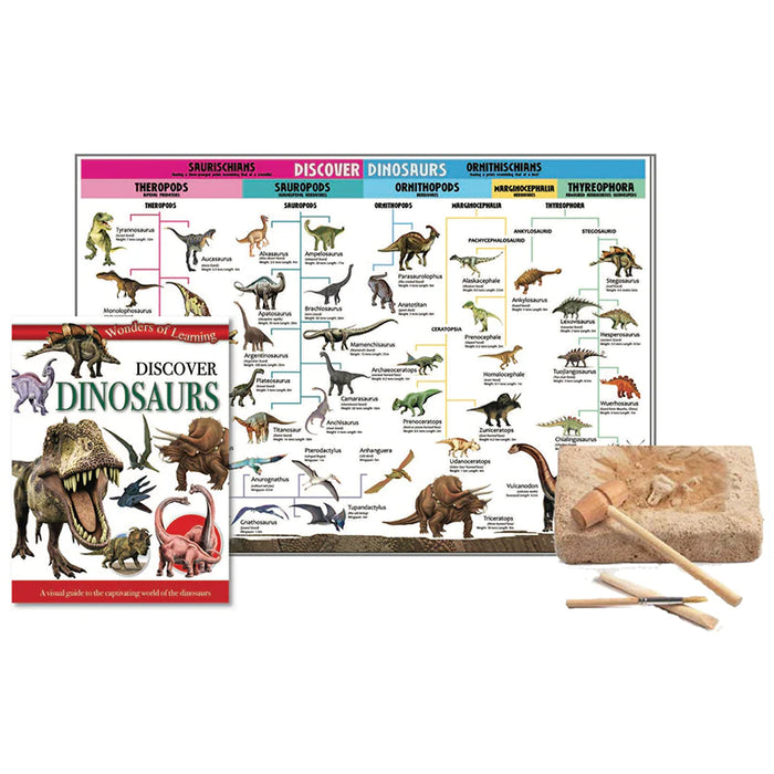 Wonders Of Learning: Discover Dinosaur Tin Set