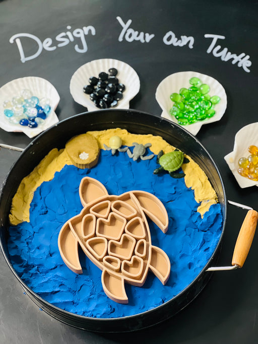 Sensory Tray: Turtle