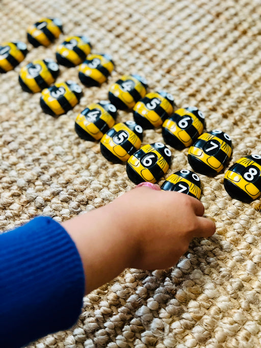 Honey Bee Number Stones