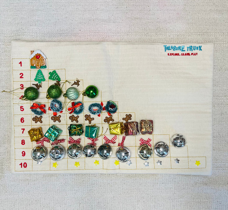 Number& Pattern Mat (Reversible Mat) - Hooked On Learning