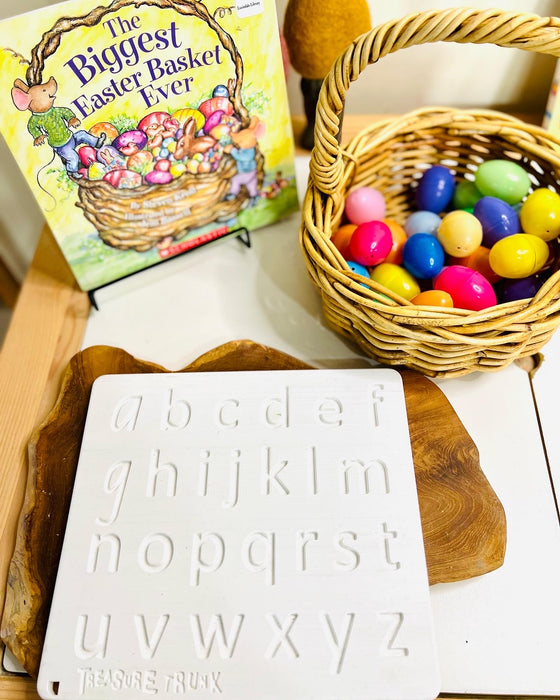 Alphabet Tracing Board-Print - Treasure Trunk