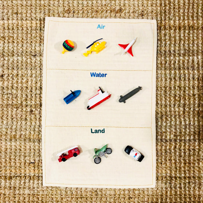 Sorting Mat:Air, Land and water