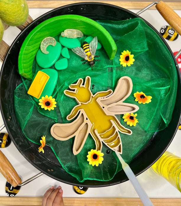 Sensory Tray: Honeybee - Hooked On Learning