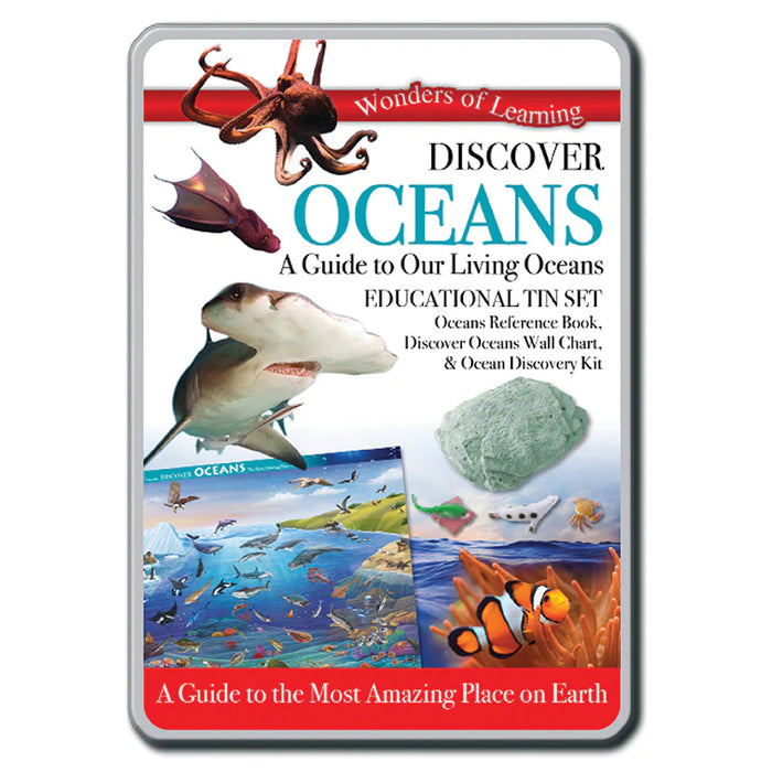 Wonders Of Learning: Discover Ocean Educational Tin Set (last set)